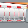 Barrier tự động hàng rào br301