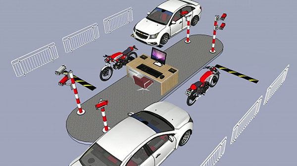 Mô hình giải pháp đỗ xe thông minh