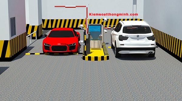 Hệ thống quản lý bãi đậu xe giúp kiểm soát các dòng xe vào, ra chuyên nghiệp